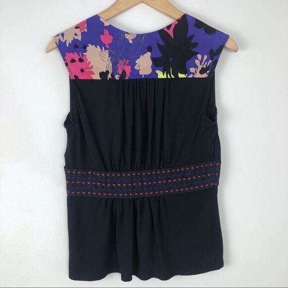 Plenty by Tracy Reese Silk Trim Top - Picture 6 of 9